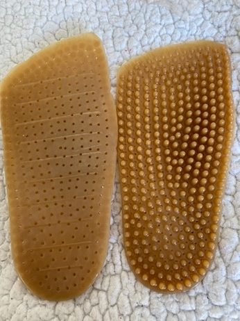 Insole top and bottom